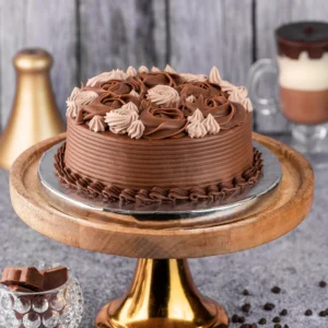 Milk Chocolate Truffle Cake