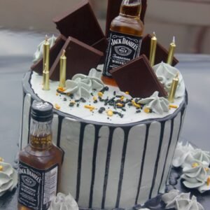 Alcohol Theme Cake
