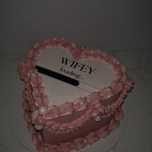 Wifey Vintage Bachelorette Cake