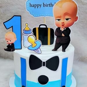 Boss Baby Cute Photo Cake