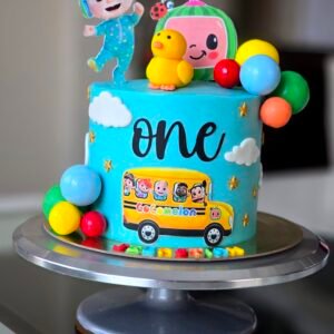Colourful Cocomelon Cake