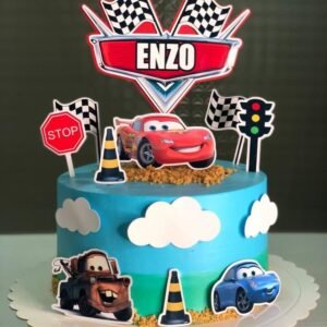 Car Theme Photo Cake