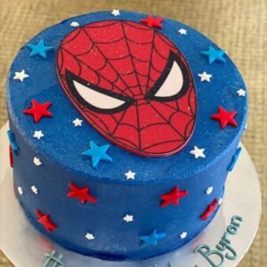 Spiderman Theme Cake