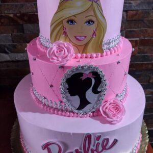Barbie 3 Tier Cake