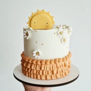 Pretty Baby Shower Cake