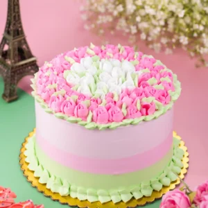 Rose and Pistachio Cake
