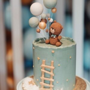 Babyshower Blue Cake