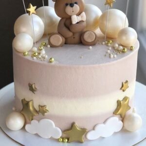 Baby Shower Teddy Cake