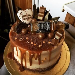 Alcohol Choco Loaded Cake1