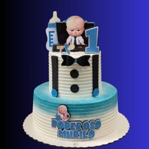 Boss Baby 2 Tier Cake